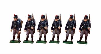 The Belgian Army at Second Battle of Ypres, WWI--Sergeant and five Privates--six figures--Special Order:  Takes 2 to 3 months. The Belgian Army at Second Battle of Ypres, WWI--Sergeant and five Privates--six figures--Special Order:  Takes 2 to 3 months. #41670
