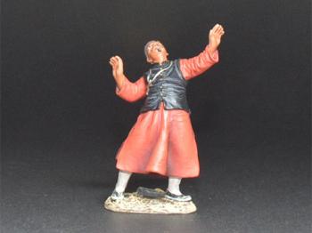 A Frightened Boxer--single Chinese figure A Frightened Boxer--single Chinese figure #41730