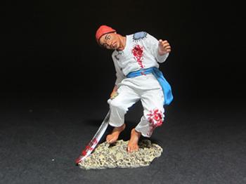Boxer Swordsman Being Shot--single Chinese figure Boxer Swordsman Being Shot--single Chinese figure #41735