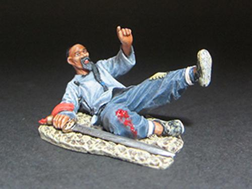 Wounded Boxer (lying on blanket)--single Chinese figure #1