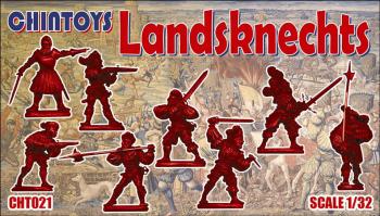 Landsknechts (Armies of the Renaissance)--8 Figures in 8 Poses--ONE IN STOCK. Landsknechts (Armies of the Renaissance)--8 Figures in 8 Poses--ONE IN STOCK. #41744