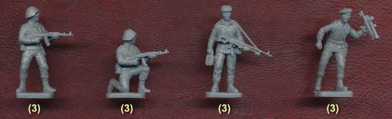 italeri kit 1:72 miniature it6190 1980s Warsaw pact troops
