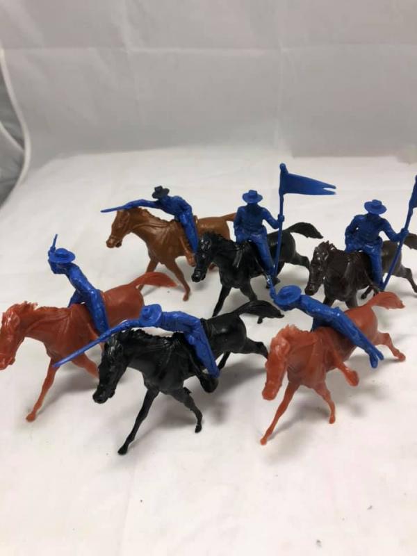 Marx Reissue Long Coat Cavalry - 6 and 6 Horses--Dark BLUE--RETIRED--LAST ONE!! #2