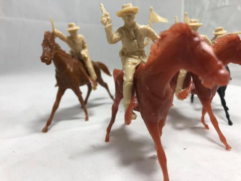 Marx Reissue Long Coat Cavalry - 6 and 6 Horses - TAN--RETIRED--LAST ONE!! #1