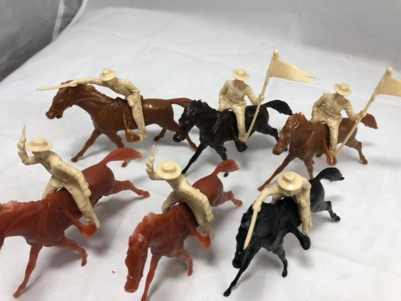 Marx Reissue Long Coat Cavalry - 6 and 6 Horses - TAN--RETIRED--LAST ONE!! #2