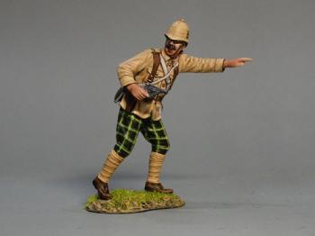 They're Over There!--British Infantryman figure pointing #11