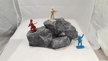 Rock Formation/Hill 10 in. x 6 in. x 5 in. Painted in Gray--AWAITING RESTOCK. Rock Formation/Hill 10 in. x 6 in. x 5 in. Painted in Gray--AWAITING RESTOCK. #42004