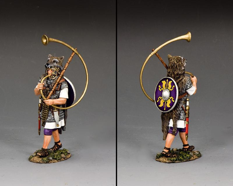 Praetorian Cornicen--single Roman figure #2