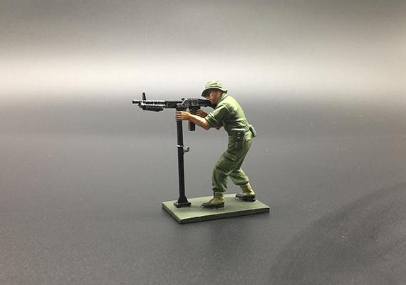 Austrailian Machine Gunner--single figure--RETIRED--LAST TWO!! #1