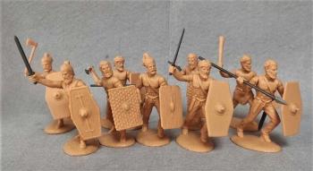 Image of Early Germans (Foot Warriors)--makes 9 model soldiers