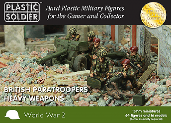 15mm British Paratrooper Heavy Weapons 1944-45