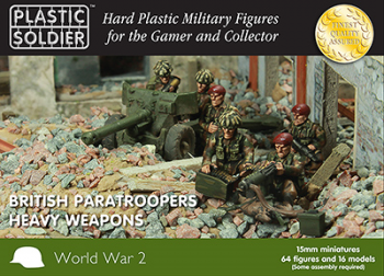 Plastic Soldier Company WW2015014 15mm German Falschirmjaeger Heavy Weapons for sale online 
