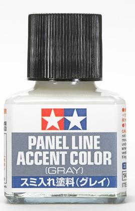 Tamiya Gray Panel Line Accent Color (40ml Bottle) - TAM87133 - Paints &  Supplies - Products