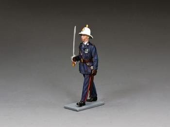 Image of Royal Marine Officer with Sword--single figure