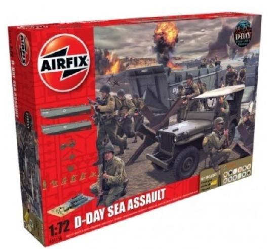 1/72 D-Day Sea Assault Gift Set w/Paint & Glue #1
