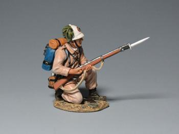 Boxer Rebellion Italian Bersaglieri Light Infantry Kneeling To Pull The Bolt (A)--single figure Boxer Rebellion Italian Bersaglieri Light Infantry Kneeling To Pull The Bolt (A)--single figure #42161