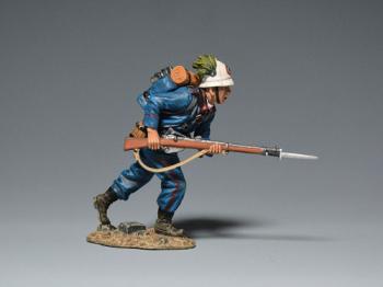 Boxer Rebellion Italian Bersaglieri Light Infantry Charging With Gun (B)--single figure Boxer Rebellion Italian Bersaglieri Light Infantry Charging With Gun (B)--single figure #42164