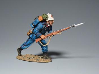 Boxer Rebellion Italian Bersaglieri Light Infantry Running With Gun (B)--single figure Boxer Rebellion Italian Bersaglieri Light Infantry Running With Gun (B)--single figure #42172