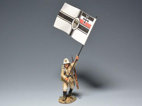 German III. Seebataillon Marine Flagbearer--single figure #1