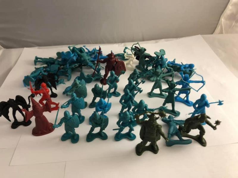 DFC Dimensions for Children 14 Fantasy Playset Figures 4 Poses Skeleton Warriors for sale online 