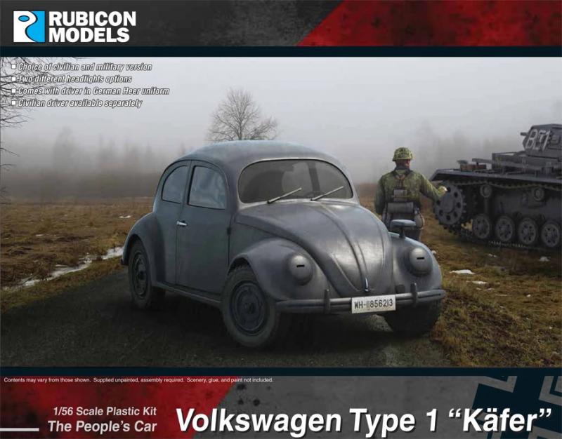 28mm German Volkswagen Type 1 #1