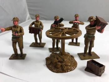 10 Militär Wachtturm Actionfigur Uhrenmodelle Toy Soldier Men Accs 
