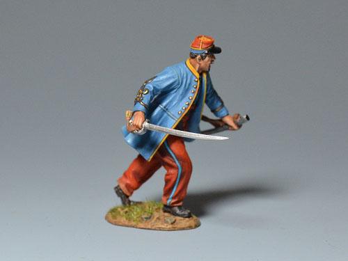 French Zouave Officer Struggling to Command #2