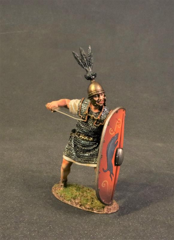 Single Princeps #2 (Red Shield), The Principes, Armies and Enemies of Ancient Rome--single figure--RETIRED--LAST THREE!! #1