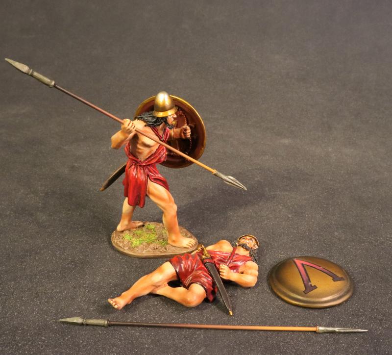 Spartan Warriors (4pcs), The Spartan Army, The Peloponnesian War, 431-404BCE, Armies and Enemies of Greece and Macedonia #1