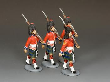 Image of Black Watch Escort Set--four figures (3xCE037 & 1xCE036)