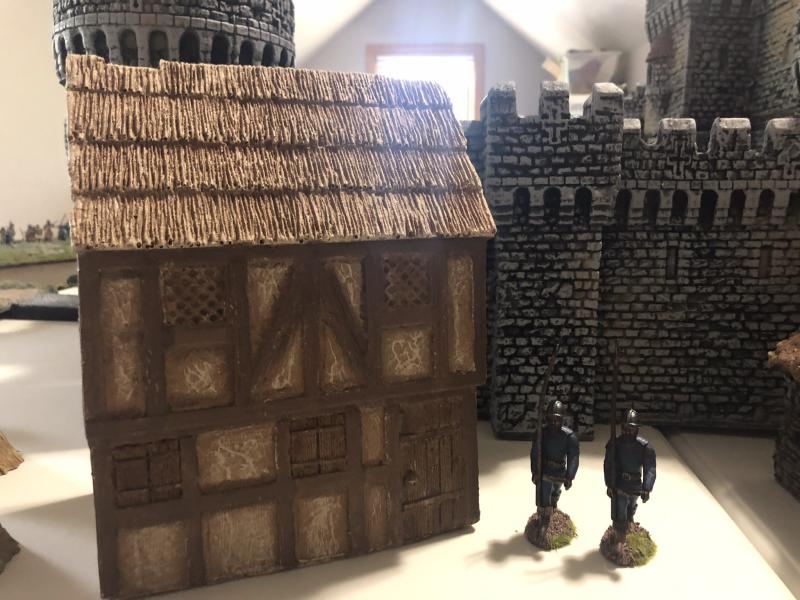 Small Medieval House Foam Building #1