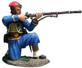 Image of Union Infantry 146th NY Zouave Kneeling Firing No. 1--single figure