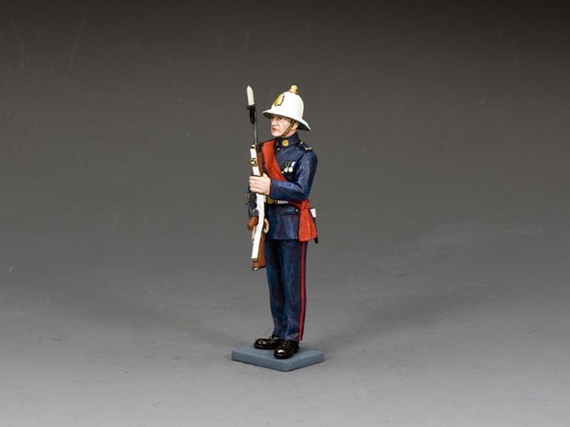 Royal Marine Sergeant Presenting Arms--single figure #1