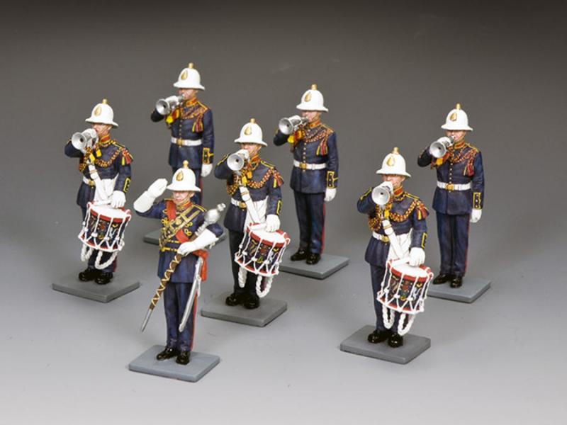 The Royal Marine Drum & Bugle Corps--seven figures #2