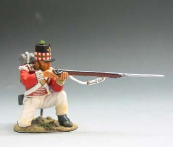 Figurine King & Country NA50 - Highlander 42nd à Genoux Tirant - Retired En Boîte 2004
