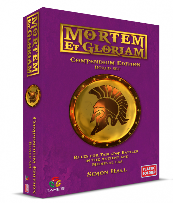 Mortem et Gloriam Compendium Box Set--contains MeG rulebook, CCC grass set, cards, and dice #1