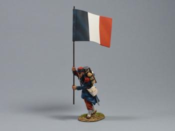 Flagbearer--single French Line Infantryman figure Flagbearer--single French Line Infantryman figure #42750