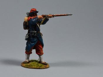 Standing Firing--single French Line Infantryman figure Standing Firing--single French Line Infantryman figure #42759