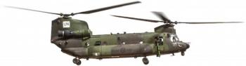 Image of RCAF Boeing Chinook CH-147F RCAF 450th Tactical Helicopter Sqn, #147304, Camp Castor, West Africa, 2018