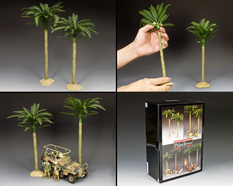 K&C’s Palm Trees--two trees (7 in. and 6 in. tall) #2