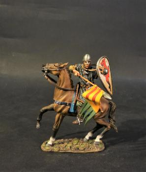 Image of Norman Knight #9A, The Norman Army, The Age of Arthur--single mounted figure--RETIRED--LAST THREE!!
