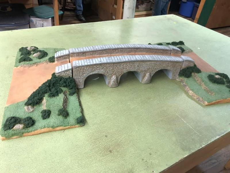 Antietam Bridge - a massive 3 piece layout, 41 inches long - 3 available now!  #1