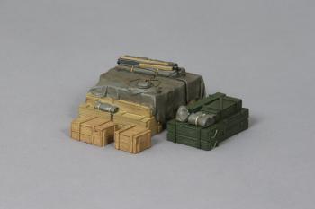 Image of WWII German Tent & Crate Set (No Decals)--RETIRED--LAST ONE!!