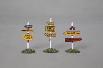 Image of WWII German-Occupied France Road Signs