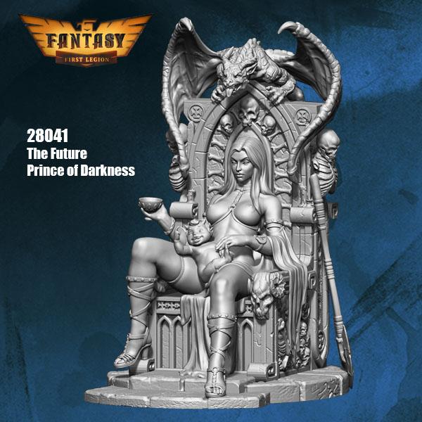 The Future Prince of Darkness--28mm Resin Kit #2