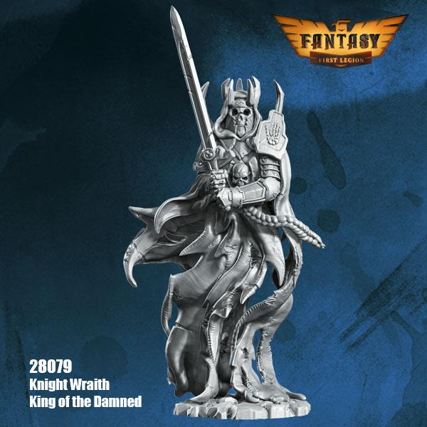 Wraith Knight (King of the Damned)--28mm Resin Kit #1