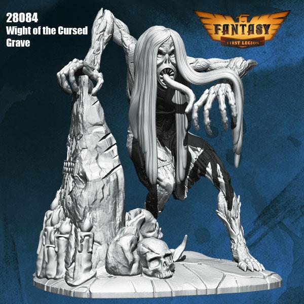 Wight of the Cursed Grave- 28mm Resin Kit #1