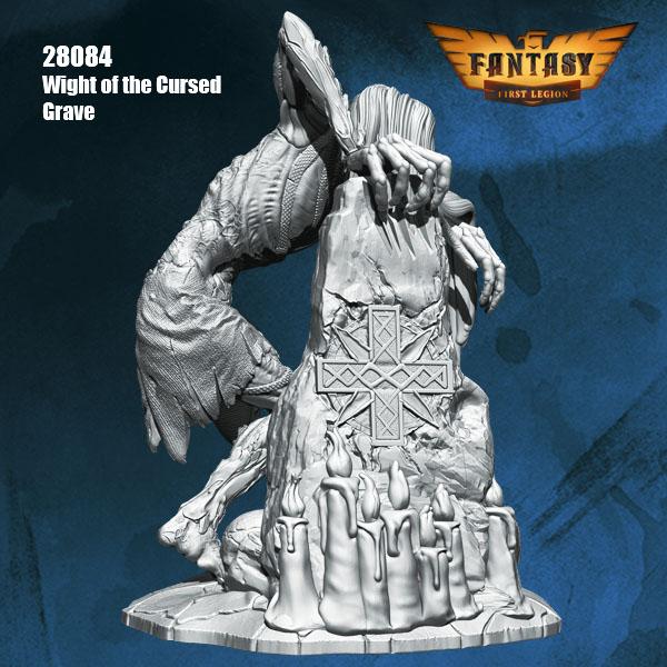 Wight of the Cursed Grave- 28mm Resin Kit #2