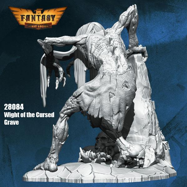 Wight of the Cursed Grave- 28mm Resin Kit #3