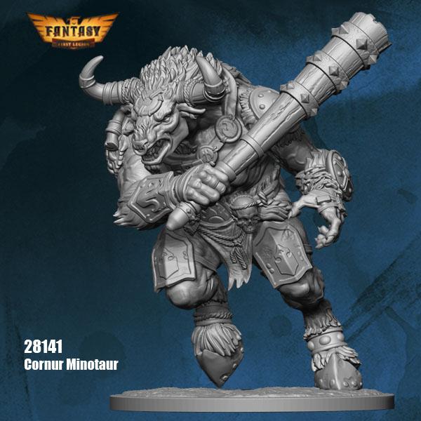 40mm Resin Figure Model Kit Minotaur Warrior Warcraft Unassembled Unpainted 